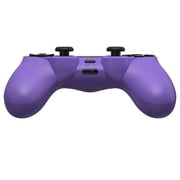 Wireless Controller for P4, Gaming Controller Compatible with P4/Slim/Pro/PC Support Dual Motors & 6-Axis Motion Control - Purple