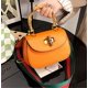 thumbnail image 5 of LHSHID Women Trendy Saddle Bag Special Retro Handle Bags Color Strap Shoulder Bag, 5 of 6