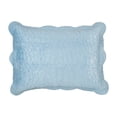 thumbnail image 2 of 20" x 26" Blue Pebbles Cotton Standard Sham - Machine Washable, 2 of 5