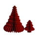thumbnail image 2 of 2 Figuras de Papel para Adornos Navideños de Árbol de Navidad, Decoración INS para Bodas Rojo, 2 of 9