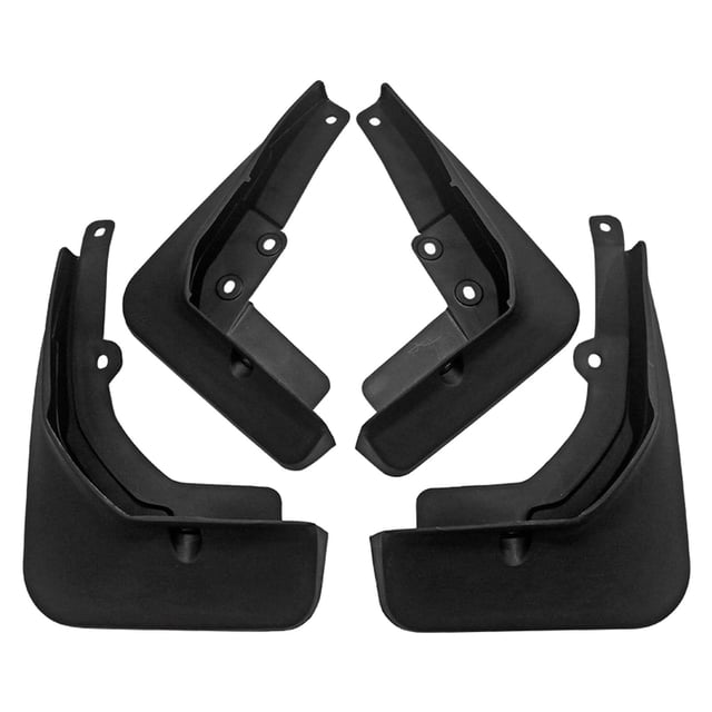 Paquete de 4 Guardabarros Yotijar para rueda de coche sin perforaciones 33 cm x 10,5 cm x 22 cm