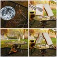 thumbnail image 1 of WRITWAA 1Pc Folding Stainless Steel Bread Toaster for Camping Outdoor and Kitchen Use, 1 of 8