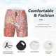 thumbnail image 3 of Fotbe Corals Traje de Baño para Hombre – Shorts de Natación de Secado Rápido con Forro y Bolsillos-Large, 3 of 6