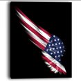 thumbnail image 3 of Design Art - Aile avec Drapeau Américain, 3 of 4
