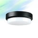 thumbnail image 4 of Lámpara de techo LED para exteriores, resistente al agua, 100-265 V, 20 W, luz de techo, 6500 K, para interiores y exteriores, ideal para pasillos (blanco y negro, blanco frío)., 4 of 8