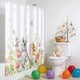 thumbnail image 1 of Cortina de Baño de Pascua, Sin Taladros, con 12 Ganchos, 1 of 6