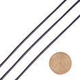 thumbnail image 2 of HAOAN 1Roll 21.9 Yards Genuine Round Leather String Cord 3mm Rope for Saddle Brown Leather String Cord for Making Necklaces Bracelets Braiding Wraps Crafts and Hobby Projects, 2 of 7