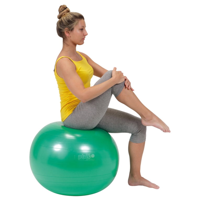 Ballon D'exercice Gymnic Classic Plus – 75 Cm – Jaune – Anti-éclatement – Neuf