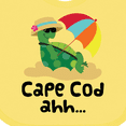 thumbnail image 4 of Inktastic Cape Cod Massachusetts Boys or Girls Baby Bib, 4 of 4