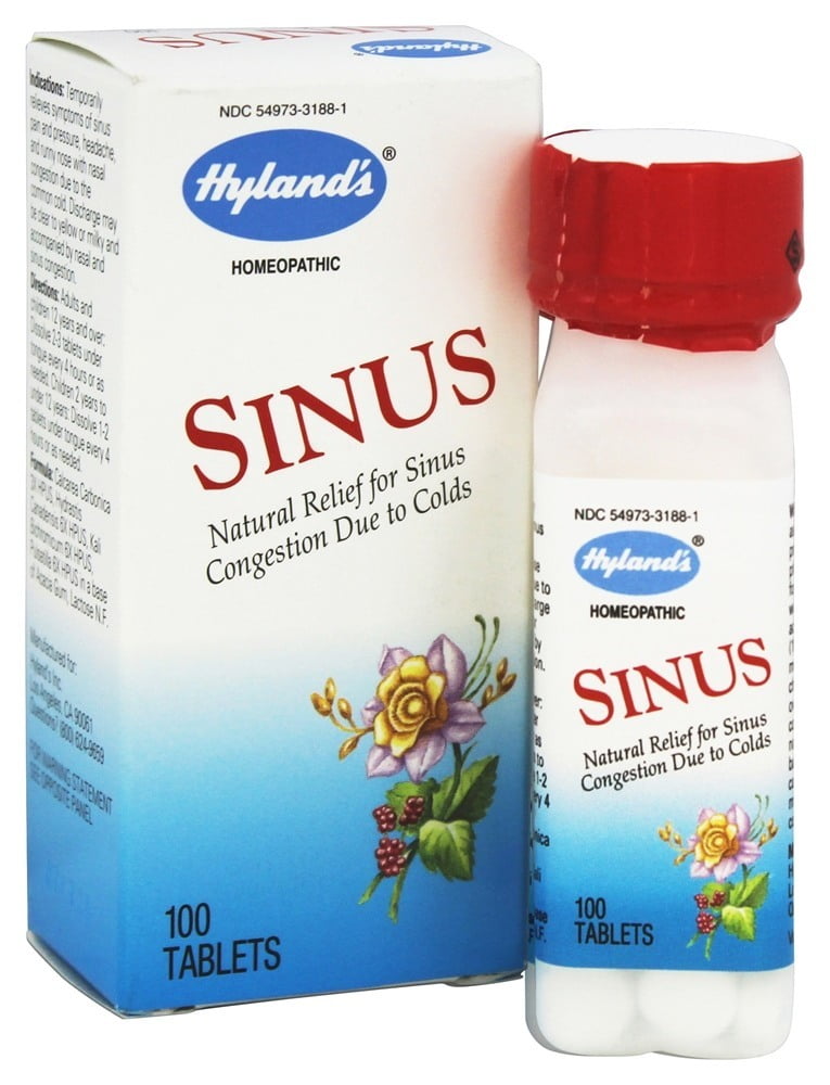 Hylands Homeopathic Sinus 100 Tablet(s) Walmart Canada
