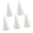 thumbnail image 1 of 2x 5/10 Piezas 70/100/150 Mm en árbol de Navidad Base Espuma de Poliestireno Material de Bricolaje, 1 of 8
