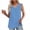 RYE1-Blue, variant on Brqkzdu Womens Tank Tops Sleeveless Loose Fit V Neck Pleated Shirts Summer Casual Loose Lightweight Tunic Tank Top