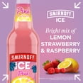 thumbnail image 5 of Smirnoff Ice Pink Lemonade, Single Serve Glass Bottle, 24 fl oz, 4.5% ABV, 5 of 8