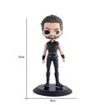 thumbnail image 5 of Figura Popular de cabeza grande de los vengadores, figura de Superman, Supergirl, Batman, Spider Man, modelo de adornos, juguete de periferia de Anime, versión Q, 8-17,5 cm（05，, 5 of 5