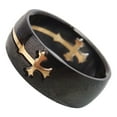 thumbnail image 6 of Sharplace Cross for Men Religious Stainless Steel Fashion Christian Band for Prayer Baptism Holiday Birthday 9, 6 of 9