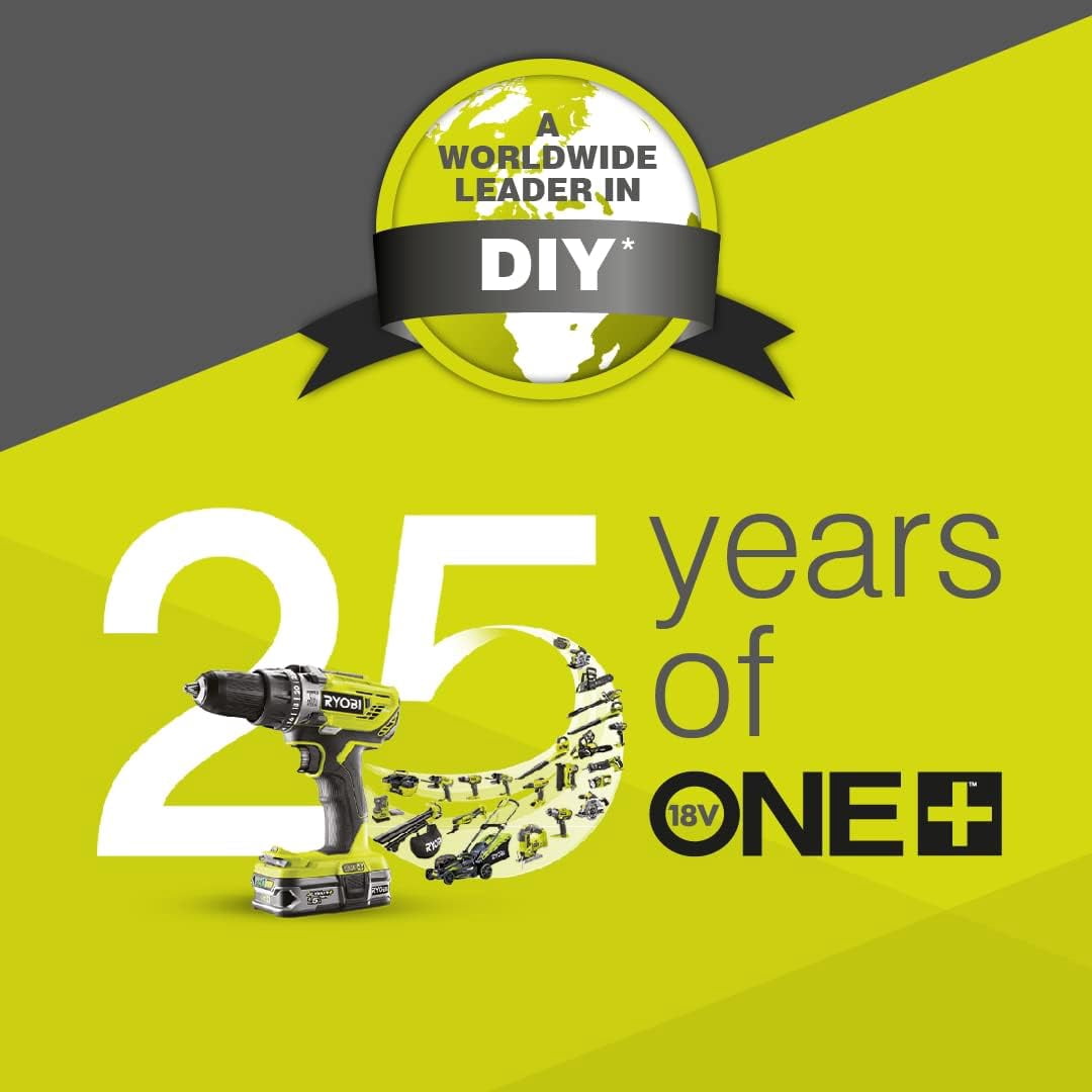 Ryobi R18PI-0 18V ONE+ Cordless High Pressure Inflator (Body Only), Grey