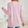 thumbnail image 4 of Aofany Sweatshirts for Women Crewneck Casual Long Sleeve Shirts Tunic Tops, 4 of 5