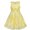 Yellow, variant on Girls Dress Tulle Bridal Lace With Flower Detailing Purple 4