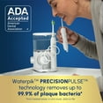 thumbnail image 4 of Waterpik Sensonic Complete Care, Water Flosser and Sonic Electric Toothbrush Combo, White, 4 of 15