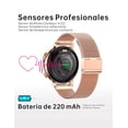 thumbnail image 4 of Reloj Smartwatch G-Tide Contra Agua Romance Dorado, 4 of 9