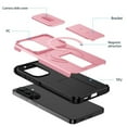 thumbnail image 4 of Case for Samsung Galaxy S26+ 5G 6.7" with Invisible Fold Holder Stand, MagSafe Magnetic Wireless Charging,Sliding camera casing,Shockproof Dropproof Tough Rugged Protective Case Cover,Pink, 4 of 10