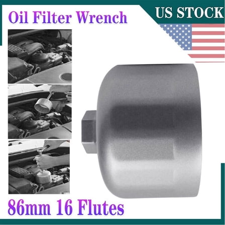 Oil Filters Wrench for 86mm Cartridge Style Oil Filter Housing Caps For BMW 320i