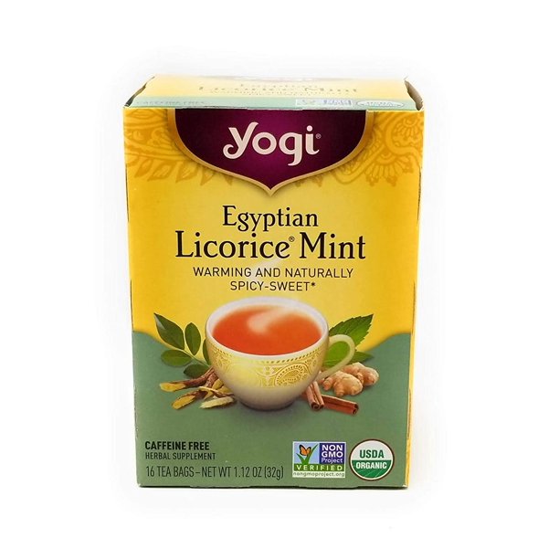 Yogi Egyptian Licorice Mint Tea (3X16 Bag)