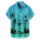 thumbnail image 1 of Men's Hawaiian Printed Button Short Sleeve Shirts Men's Casual Fashion Short Sleeve Shirts5XL, 1 of 4