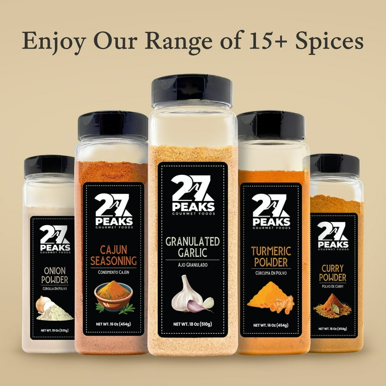 27 Peaks Gourmet No Artificial Flavors Granulated Garlic, 20 oz