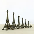 thumbnail image 4 of Velocity Paris Tower Model Figurine Zinc Alloy Statue Travel Souvenirs Home Creative Gifts Metal Art Crafts Decorations, 4 of 6