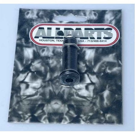 Long Threaded Input Jack Stereo Switchcraft Black Allparts EP-0152-003