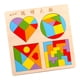 thumbnail image 5 of Puzzle Rompecabezas de , Juguete de Rompecabezas, Forma Geométrica para Juguete Regalos de Cumpleaños 30X30X0.5cm yotijar Rompecabezas de formas de colores, 5 of 8
