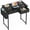 Black, variant on 32 inch Small Desk with Drawers, Modern Study Writing Table Computer Desks with Storage Bag & Hook for Bedroom Home Office, Black