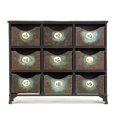 thumbnail image 4 of Zentique PC042 Iron Cabinet, 28.5 x 23.5 x 8 in., 4 of 4
