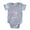 Heather Gray, variant on CafePress - Carousel Birthday First - Cute Infant Baby Football Bodysuit
