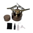 thumbnail image 4 of Quemador de horno de alcohol con soporte plegable Spirit Spirit Burner Camp Camp Camp Furnace para equipos de cocina de mochilero al aire libre, 4 of 7