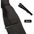 thumbnail image 6 of 3Pcs Tie Clips for Men, Tie Bar, Necktie Tie Bar Clip Set for Regular Ties Necktie for Wedding Anniversary Business Best Gift Skiny Necktie Meeting, Black & Gold & Sliver, 6 of 7