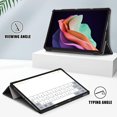 thumbnail image 5 of elitegadget Case for Lenovo Tab P11 Gen 2 (11.5 inch) TB-350FU/TB-350XC Released in 2023 - Trifold Shell Slim Lightweight Stand Auto Wake/Sleep Folio Cover Case (Black), 5 of 5