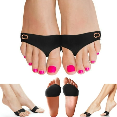 Copper Compression Metatarsal Pads for Foot Pain Relief and Support - Small / Medium