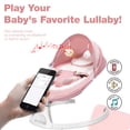 thumbnail image 4 of OEIKPFN Electric Baby Swing for Infants for Boy Girl with Bluetooth, Remote Control, 5 Speeds, 10 Music Pink, 4 of 8