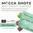 thumbnail image 2 of SGC Concentración más alta 100 mg de cafeína por gomita, 2 gomitas por paquete, paquete de 12 Mocca Shots Chocolate con menta No, 2 of 5