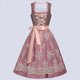 thumbnail image 5 of Vestido Dirndl Alemán para Mujer, Disfraz de Oktoberfest Bávaro para Halloween y . Rosa L, 5 of 10