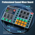 thumbnail image 2 of BM-800 Podcast Microphone Bundle with Boom Arm and Headphones, Podcast Equipment Bundle with M6 Live Sound Card, Studio equipment for Streaming Broadcast,Gaming,Recording,Singing,Tiktok,YouTube, 2 of 9