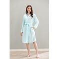 thumbnail image 4 of Richie House Women Robe Long Knit Bathrobe Soft Sleepwear Ladies Loungewear S-3XL RHW4009, 4 of 7