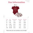 thumbnail image 6 of Newborn Infant Baby Girl Clothes Romper Shorts Set Floral Summer Outfits Cute Baby Clothes Girl, 6 of 7