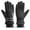 czb# Black855, variant on Womens Gloves Windbreaker Waterproof Hook And Loop Finger Gloves Thick Lined Warm Ski Snowboarding Dailywear Outdoor Cold Weather For Unisex