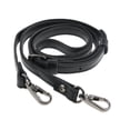 thumbnail image 3 of Adjustable Grain Leather Shoulder Bag Strap Replacement Bag Accessory Black, 3 of 8