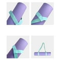 thumbnail image 5 of 2-pack yogamattrem för transport, yogamattväska, justerbar yogamattremslinga för yogamatta, träningsmatta, endast rem, 5 of 5