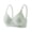 Green, variant on MVRLSH Sports Jelly Bras for Women Ribbed Full Coverage V Neck No Underwire Support Comfort Everyday lette Strapless Bra