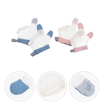 WASHWEPE Anti Finger Sucking Kids Glove Multi 1 Infants Thumb Sucking Stop 4.32X3.73X0.04in